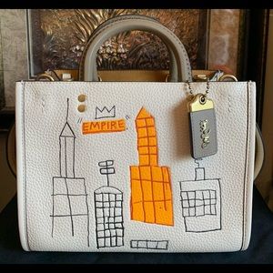 Coach Jean Michel Basquiat Empire Rogue 25
